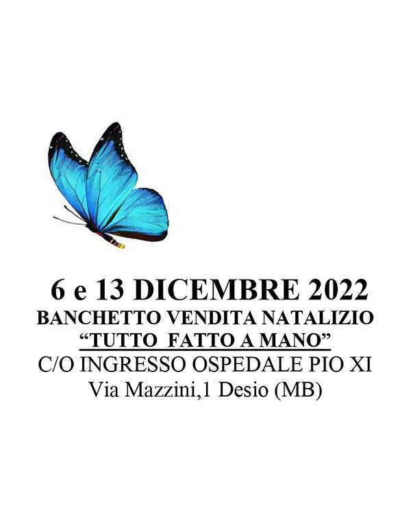 banchetto vendite natale 2022